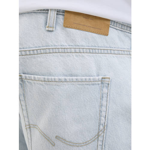 JACK & JONES PLUS SIZE denim loose short light blue denim afbeelding