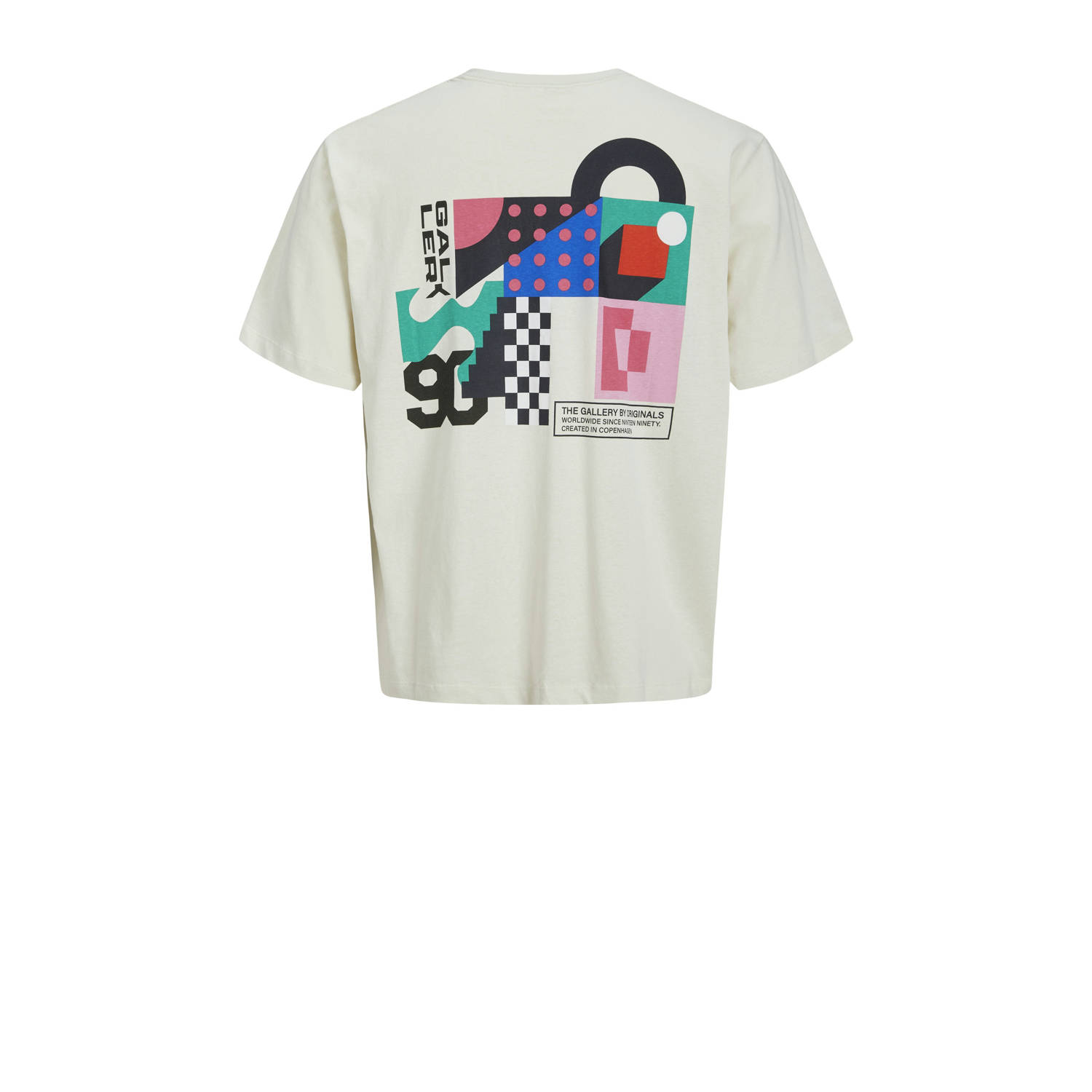 JACK & JONES PLUS SIZE T-shirt ecru