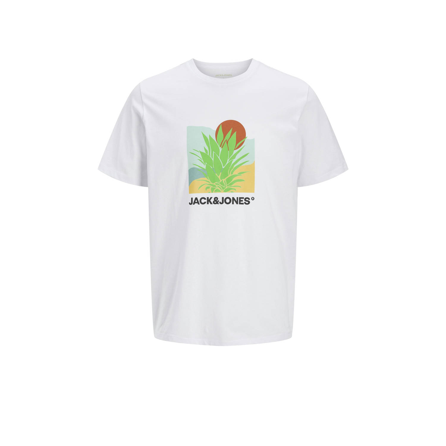 JACK & JONES PLUS SIZE T-shirt wit