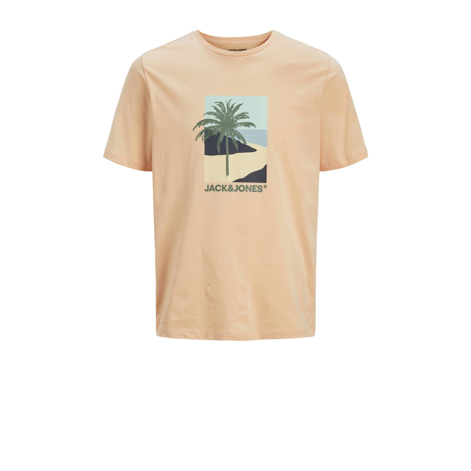 JACK & JONES PLUS SIZE T-shirt zalm