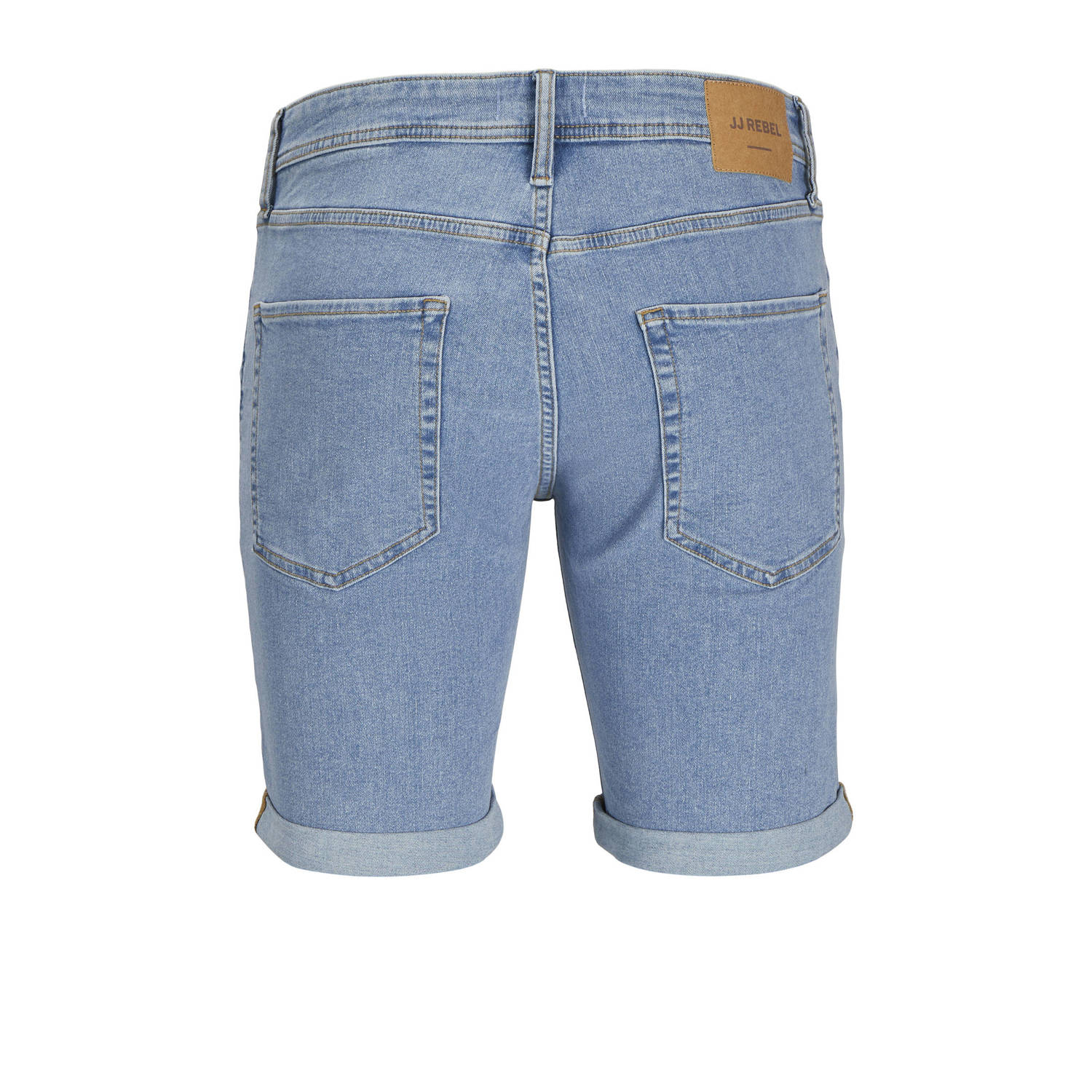 JJ REBEL regular denim short blauw