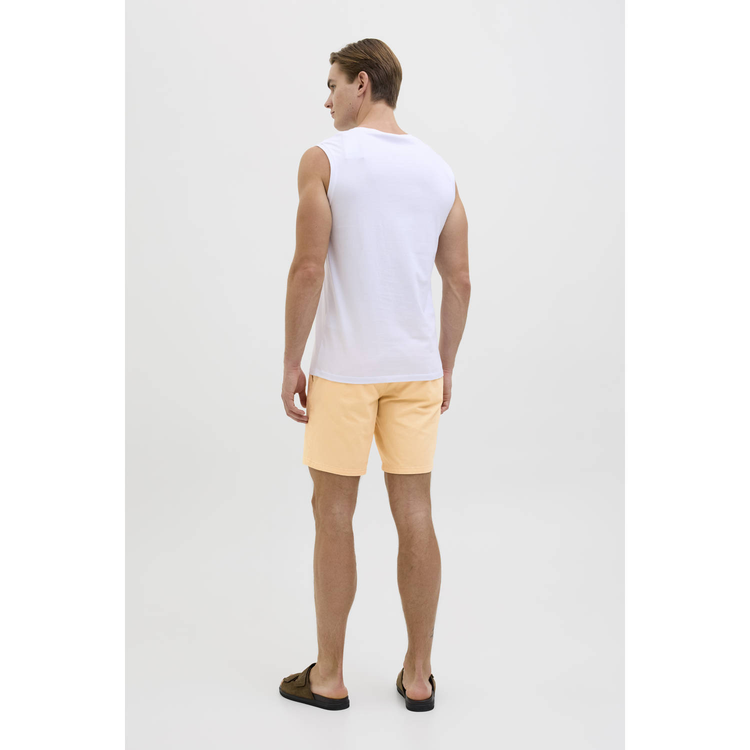 JJ REBEL regular chino short oranje