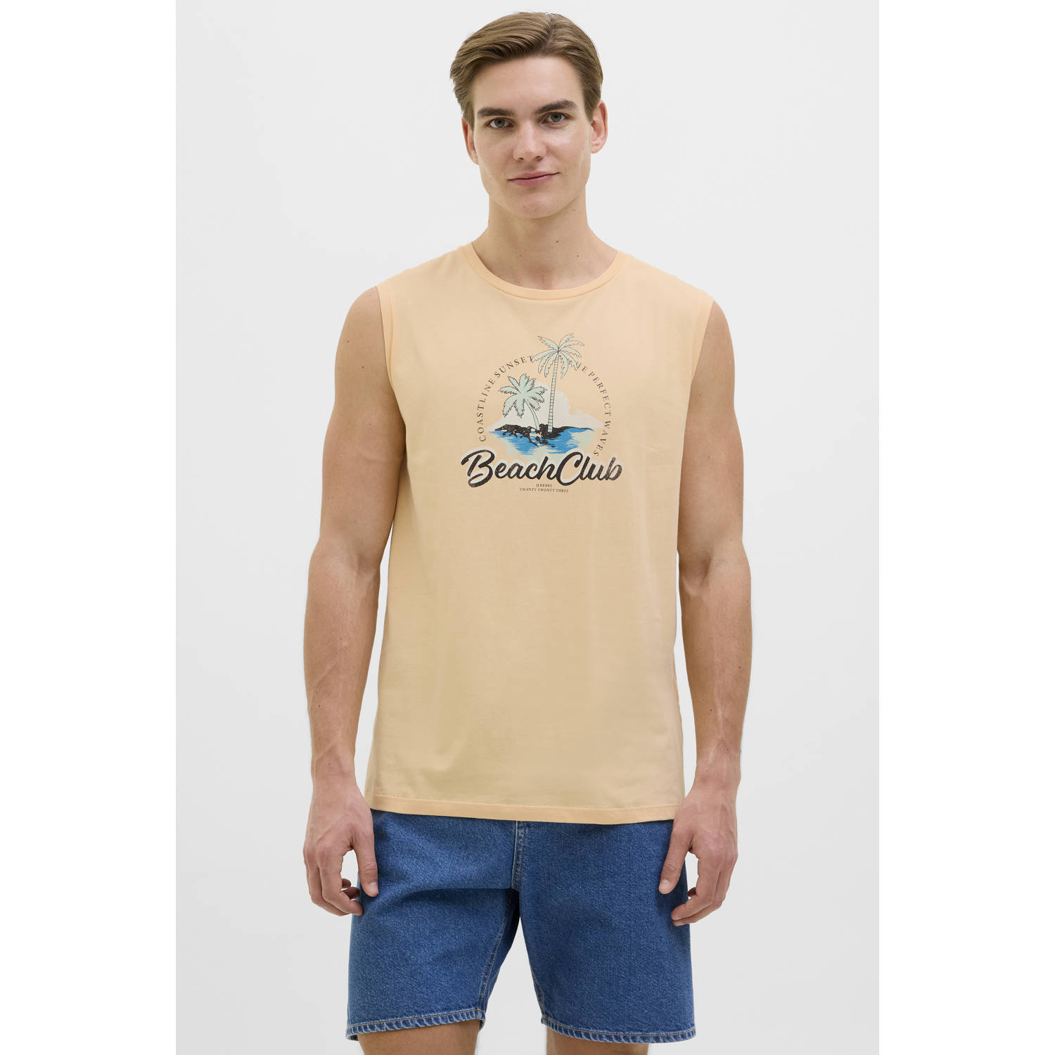 JJ REBEL T-shirt apricot ice