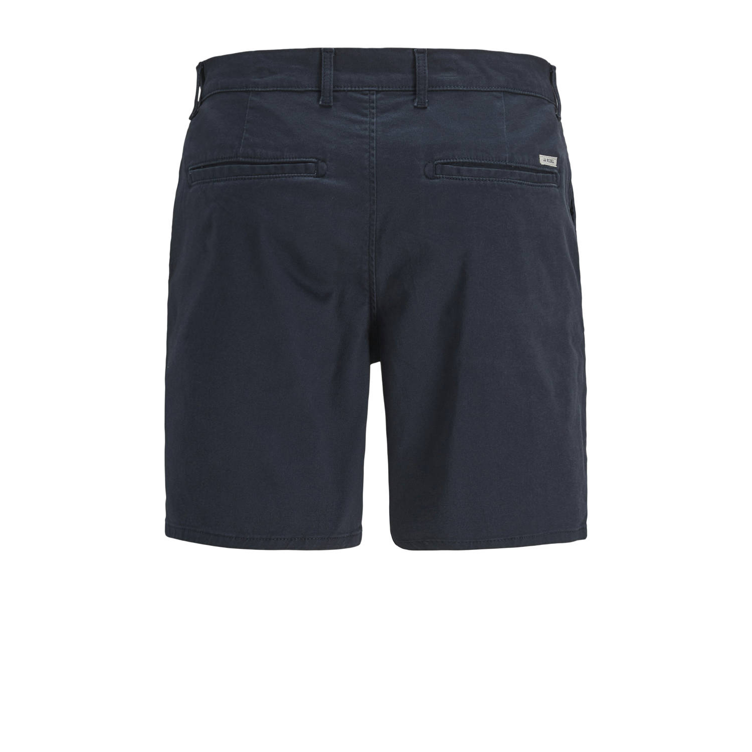 JJ REBEL regular chino short donkerblauw