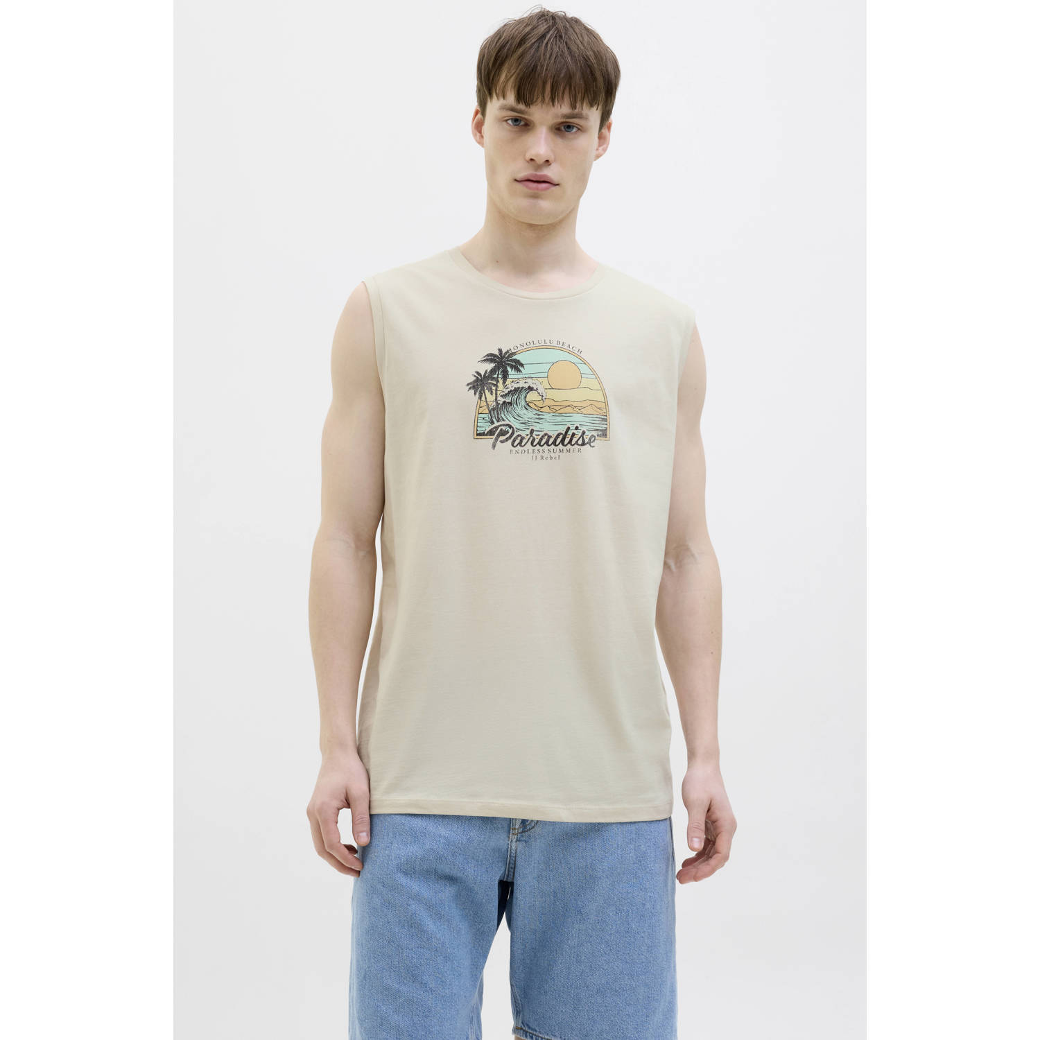 JJ REBEL T-shirt beige