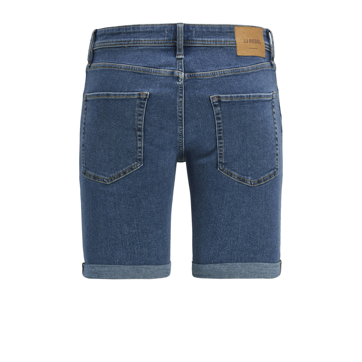 JJ REBEL regular denim short blauw