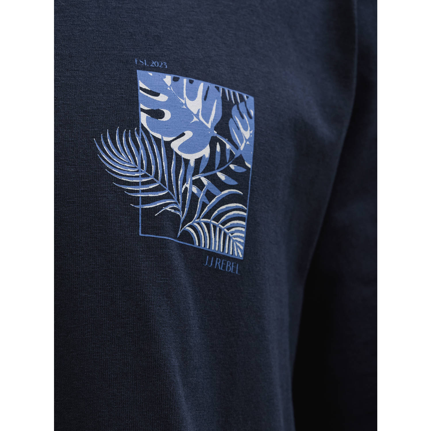 JJ REBEL T-shirt donkerblauw