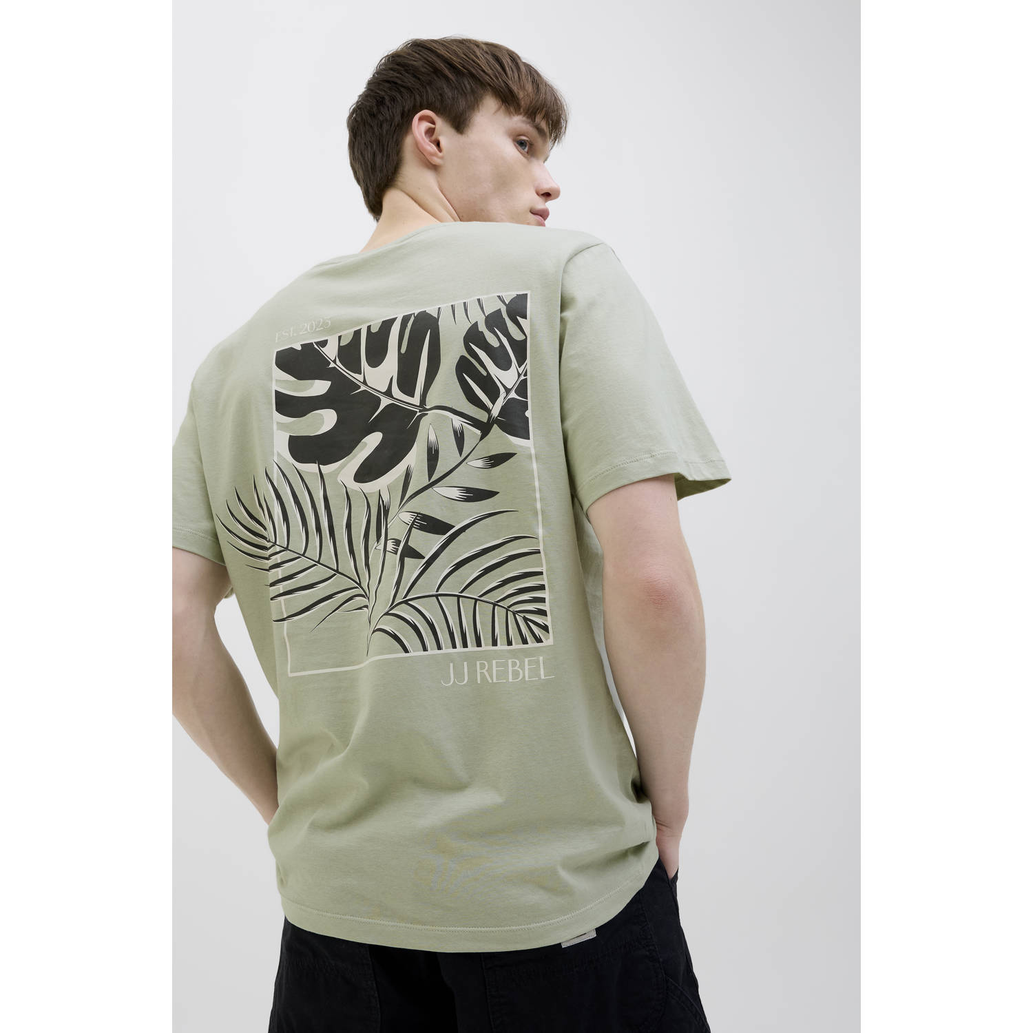 JJ REBEL T-shirt lichtgroen