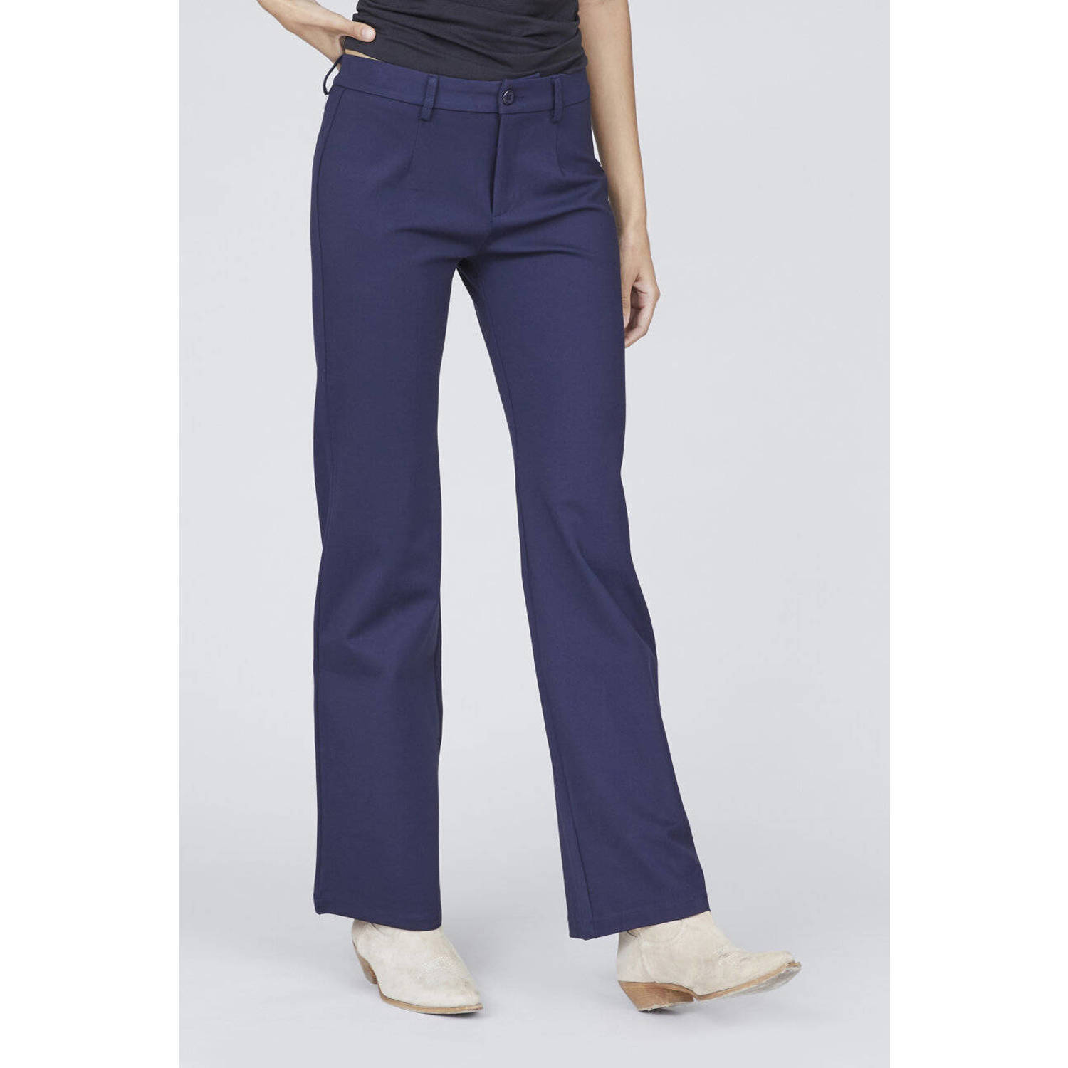 SisterS Point straight regular waist pantalon