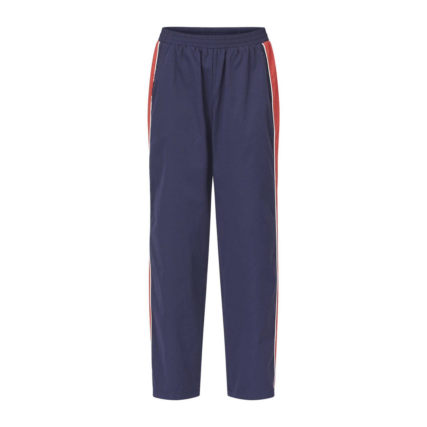 SisterS Point wide leg regular waist broek donkerblauw