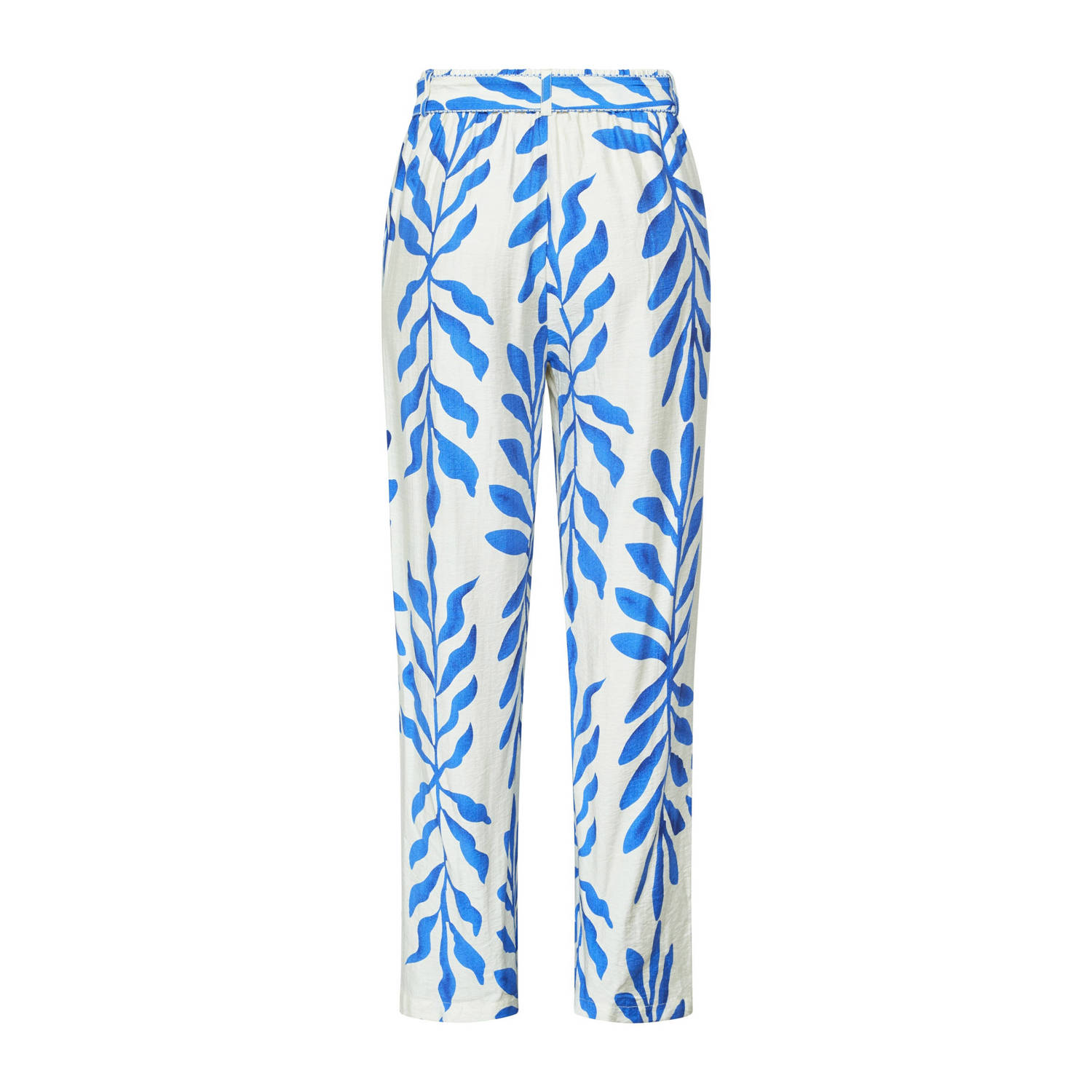 SisterS Point straight high waist broek blauw