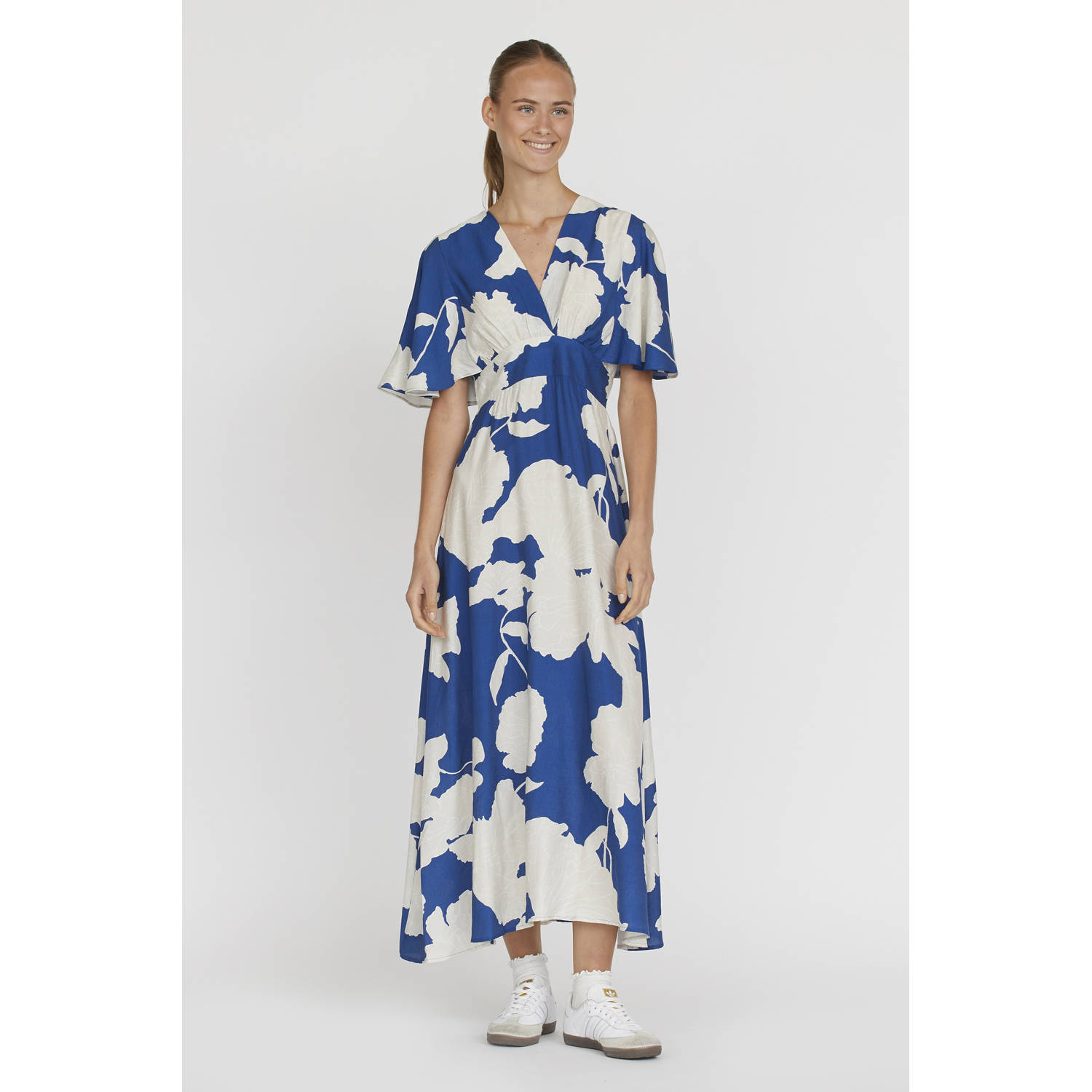 SisterS Point midi jurk blauw