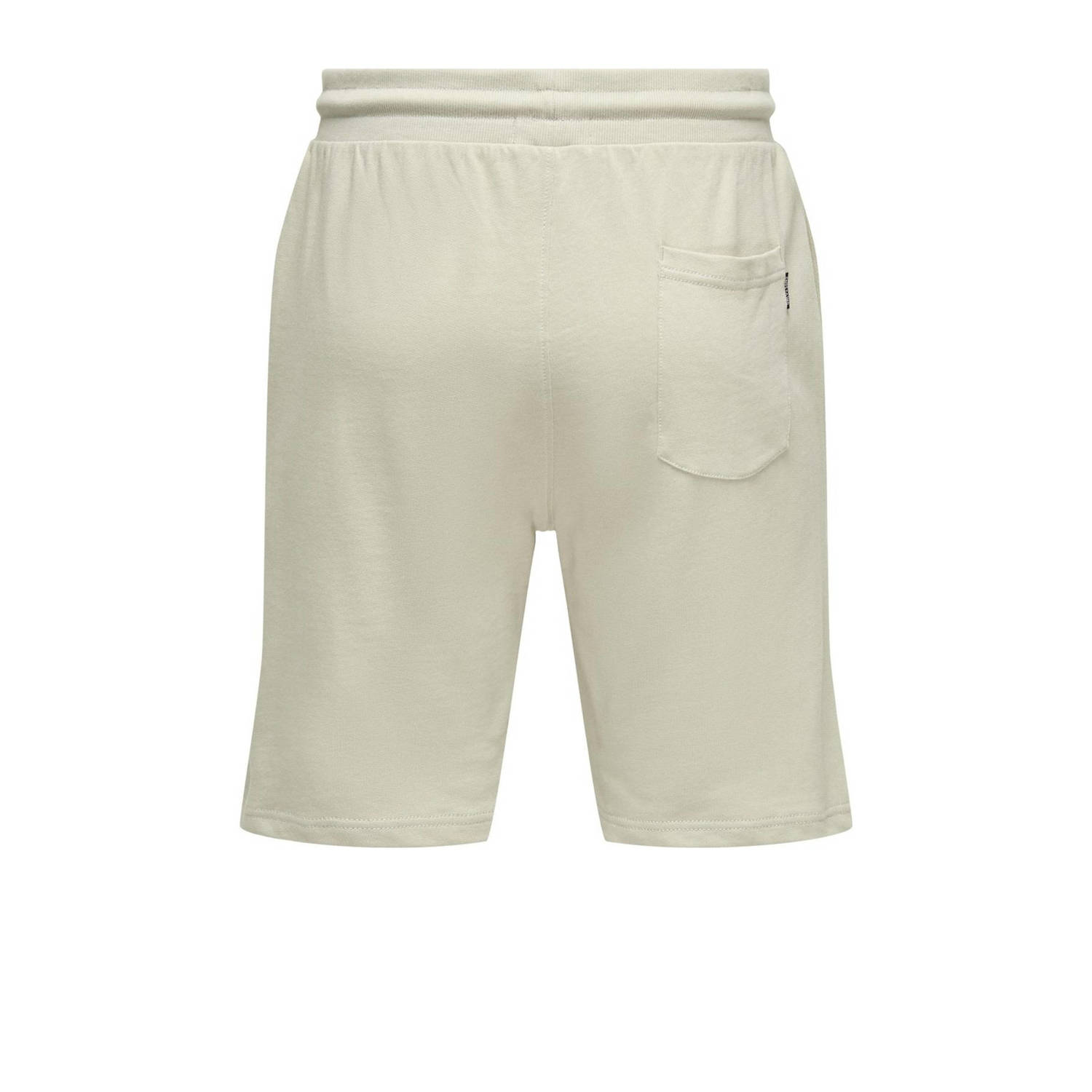 ONLY & SONS regular sweatshort ecru