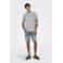 ONLY & SONS regular denim short ONSPLY medium grey denim