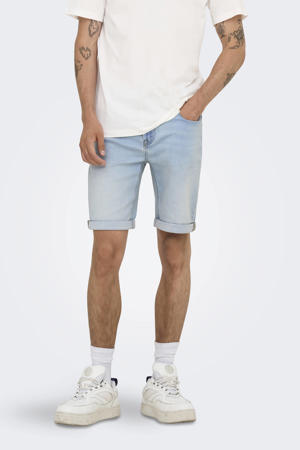 regular denim short ONSPLY light blue denim