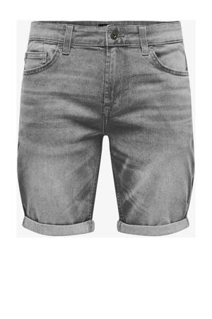 regular denim short ONSPLY grey denim