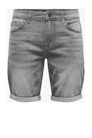 regular denim short ONSPLY grey denim