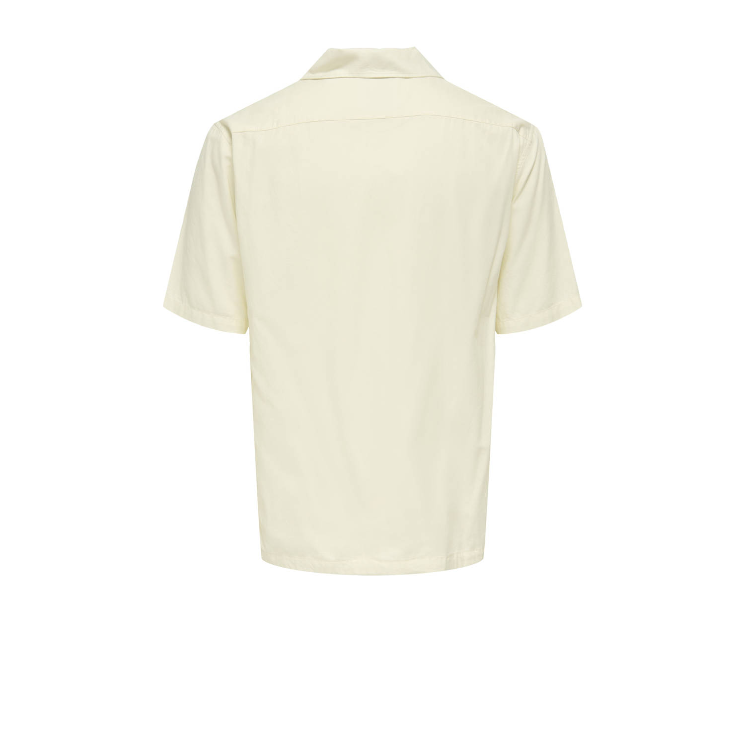 ONLY & SONS casual overhemd ecru