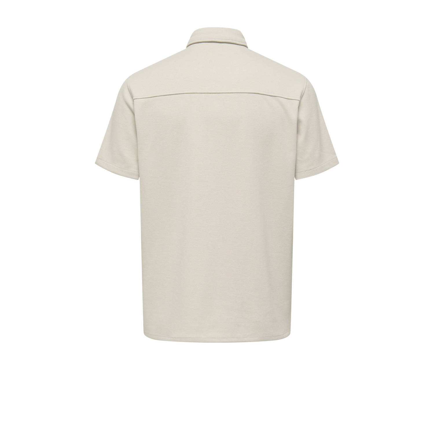 ONLY & SONS casual overhemd beige
