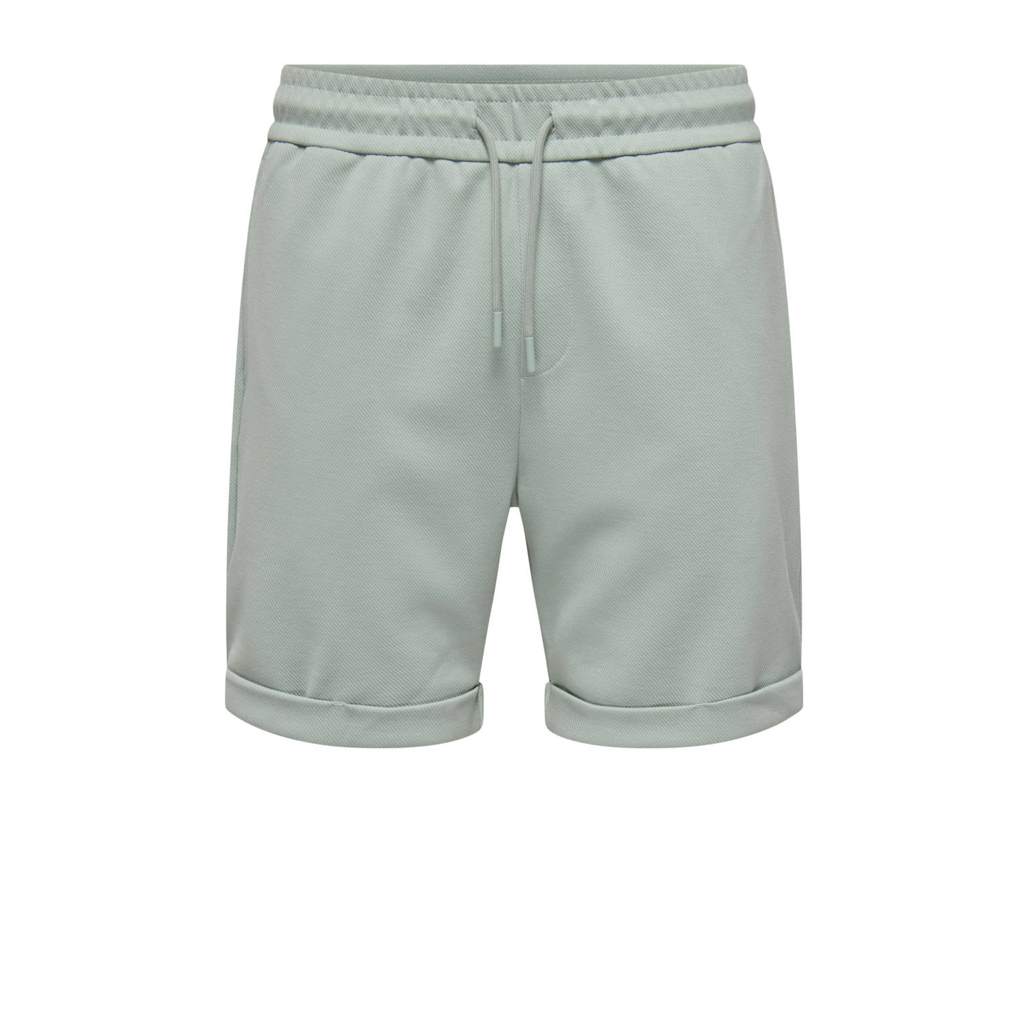 ONLY & SONS regular casual short lichtgroen