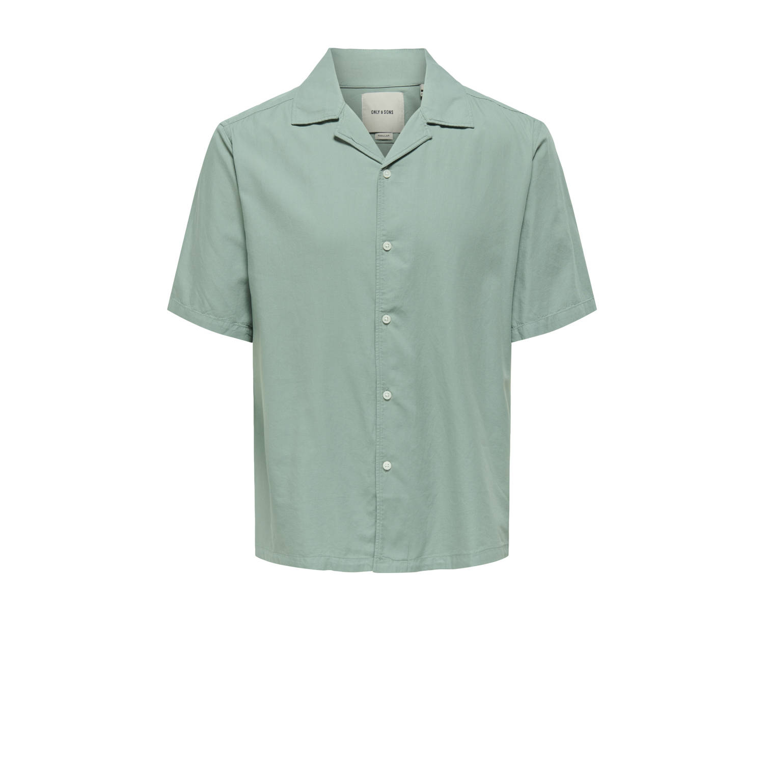 ONLY & SONS casual overhemd groen