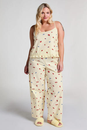 pyjamabroek lichtgeel