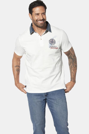 +FIT Collectie polo TORGUND Plus Size wit
