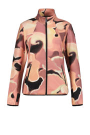 thumbnail: Roze dames Luhta vest Auttoinen met lange mouwen en opstaande kraag