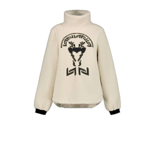 Luhta fleece sweater IInatti ecru afbeelding