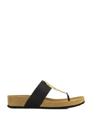 teenslippers zwart