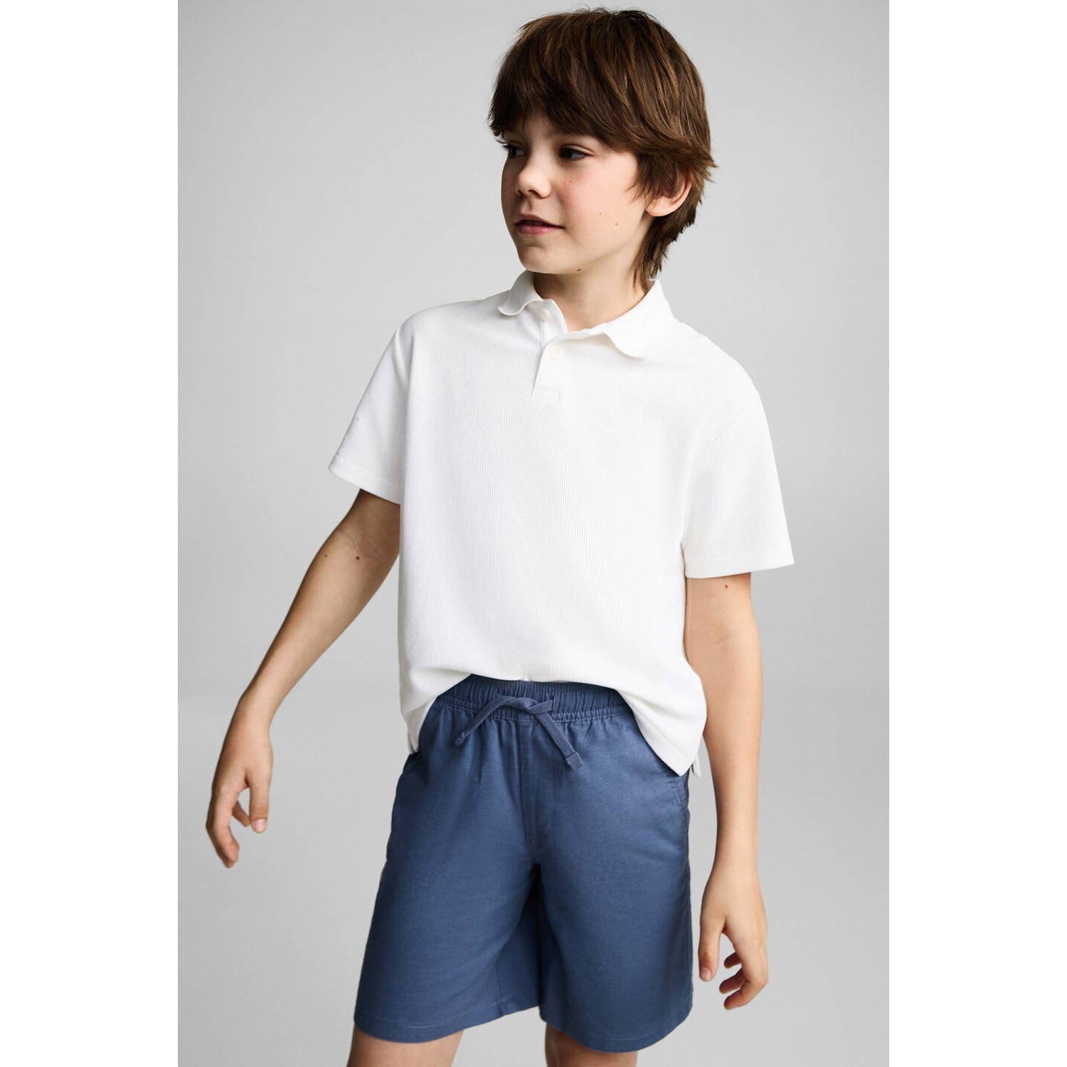 Mango Kids linnen casual short
