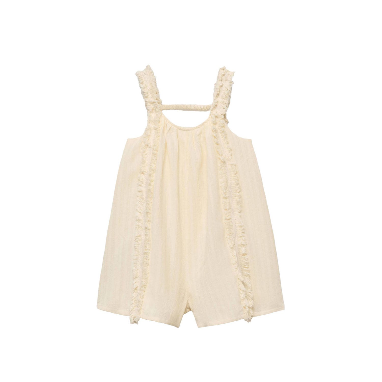 Mango Kids playsuit lichtgeel