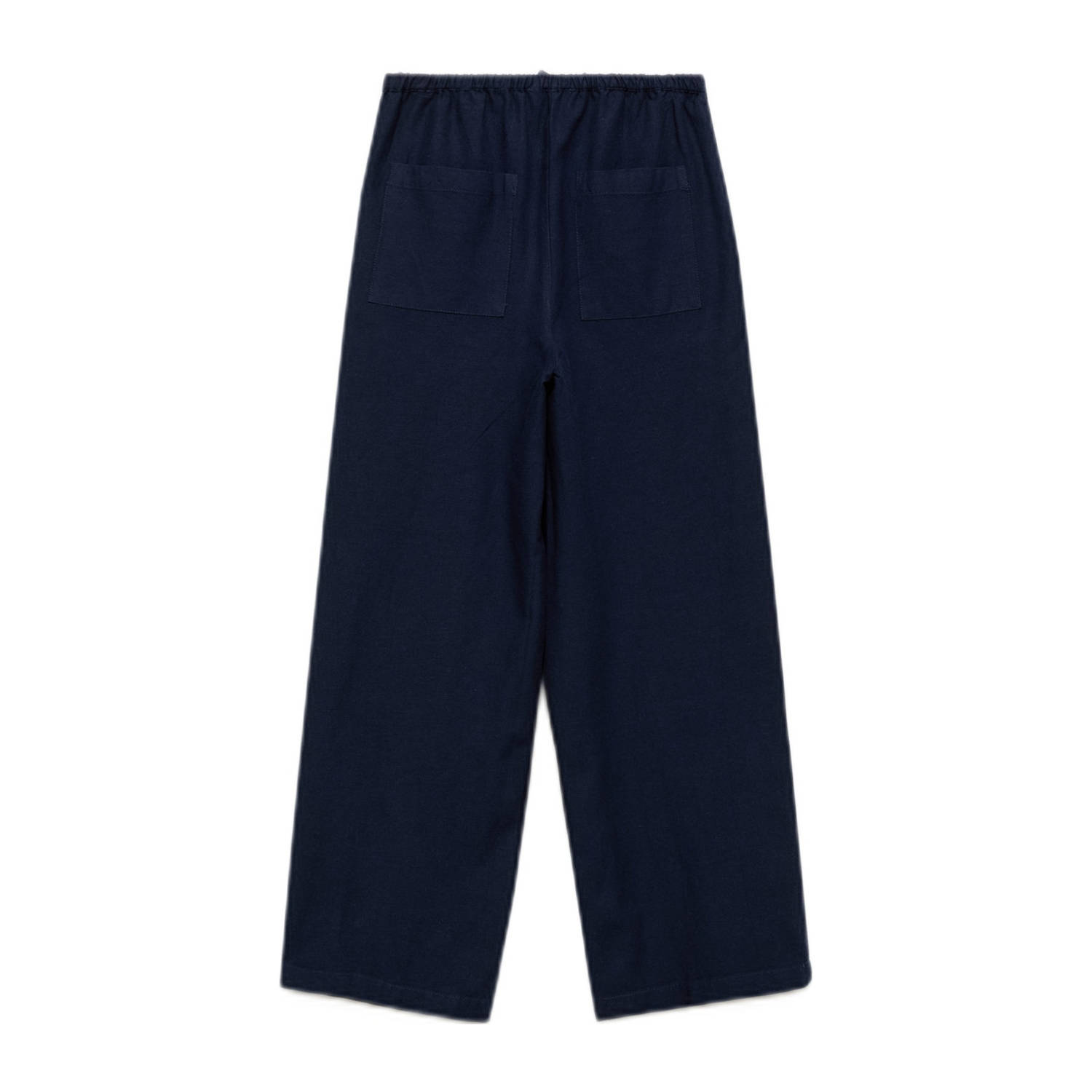 Mango Kids casual broek donkerblauw