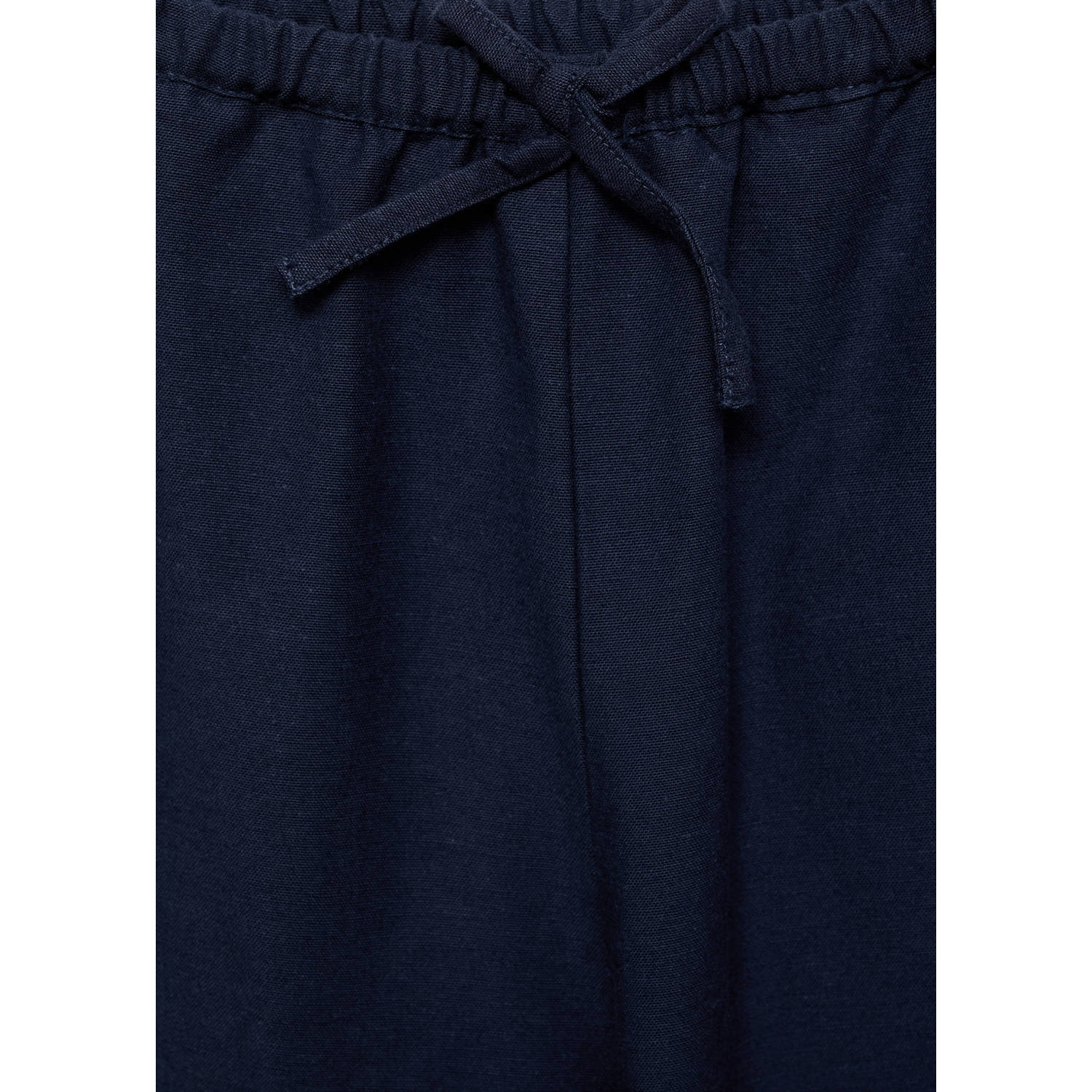 Mango Kids casual broek donkerblauw