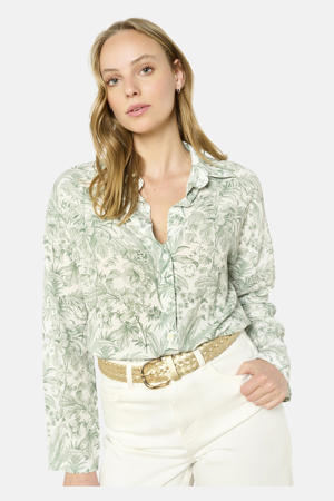 blouse lichtgroen