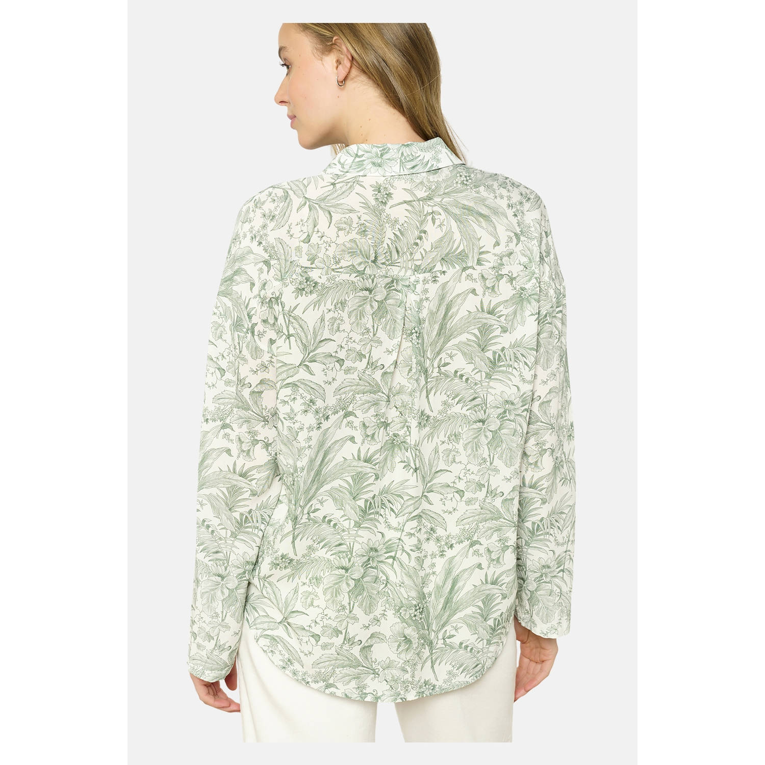 LOLALIZA blouse lichtgroen