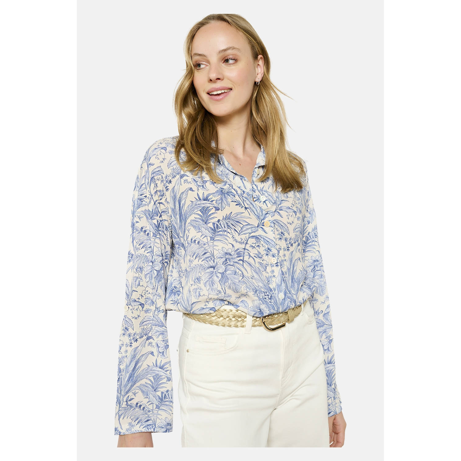 LOLALIZA blouse blauw