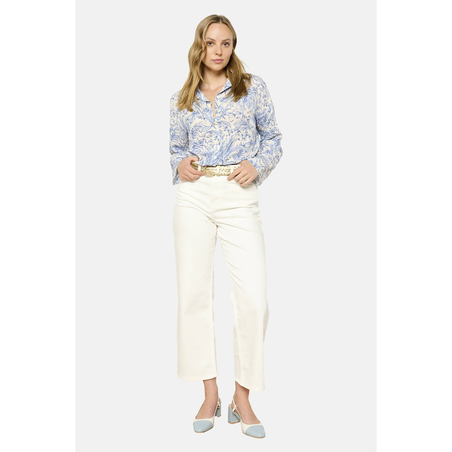 LOLALIZA blouse blauw