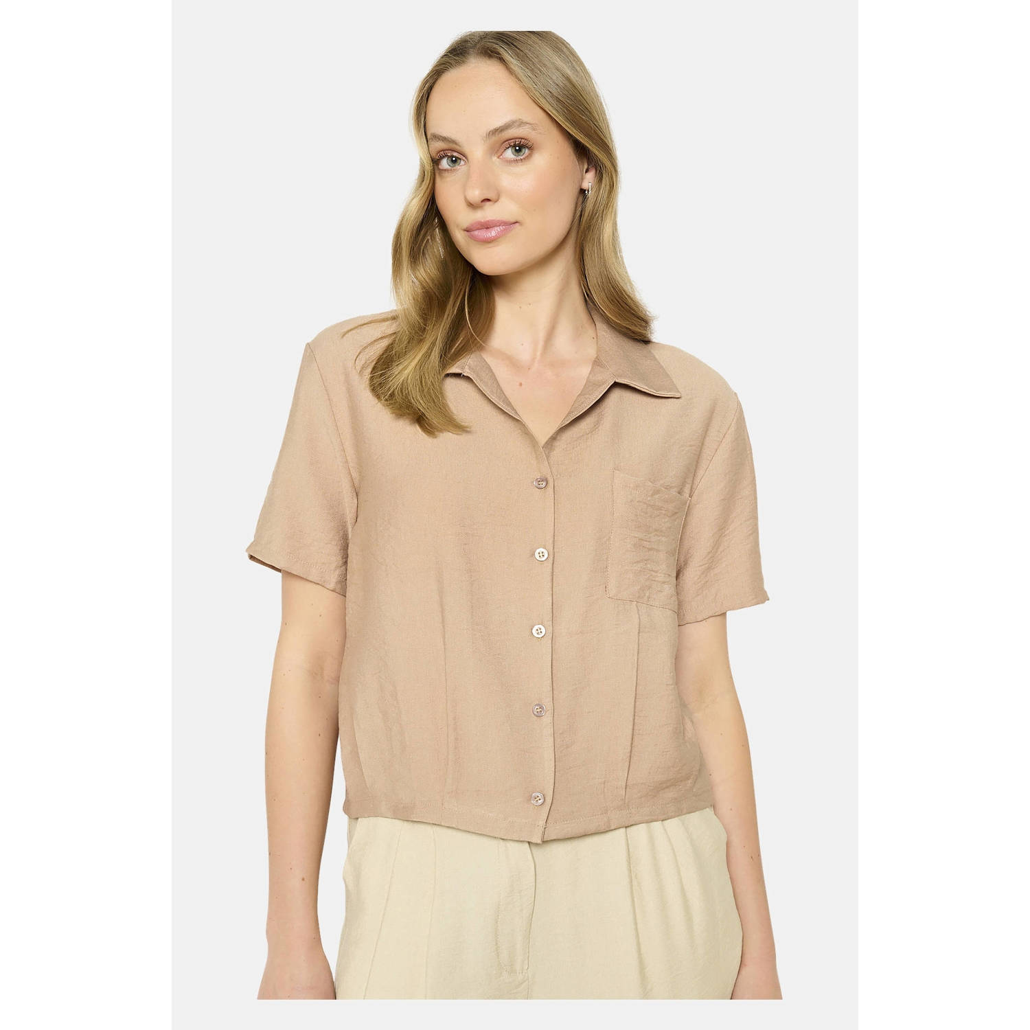 LOLALIZA blouse beige