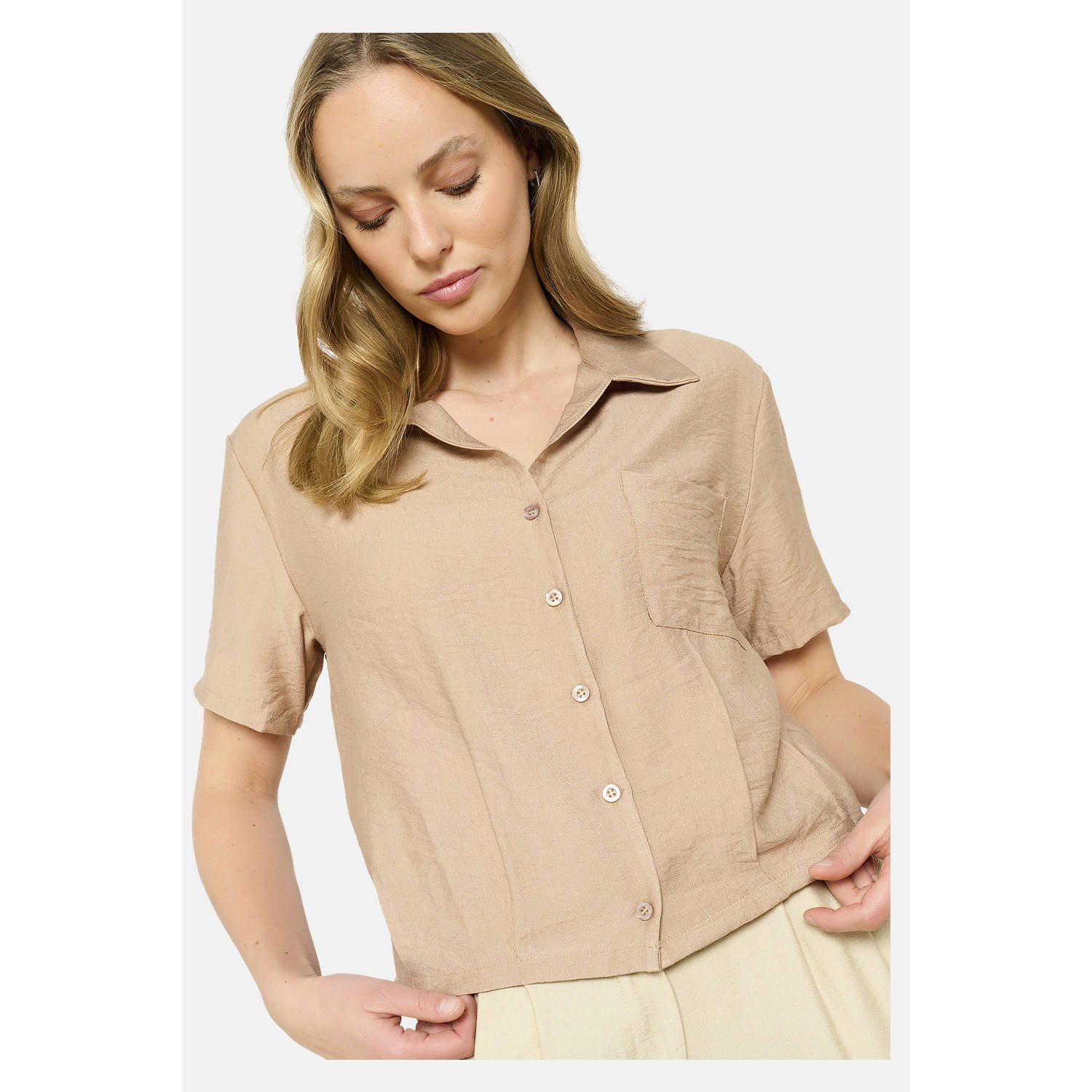 LOLALIZA blouse beige
