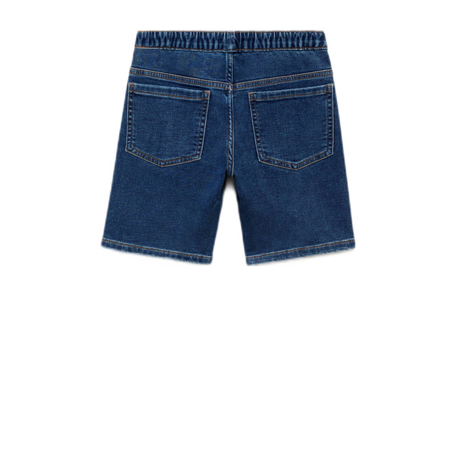 Mango Kids dark blue denim short