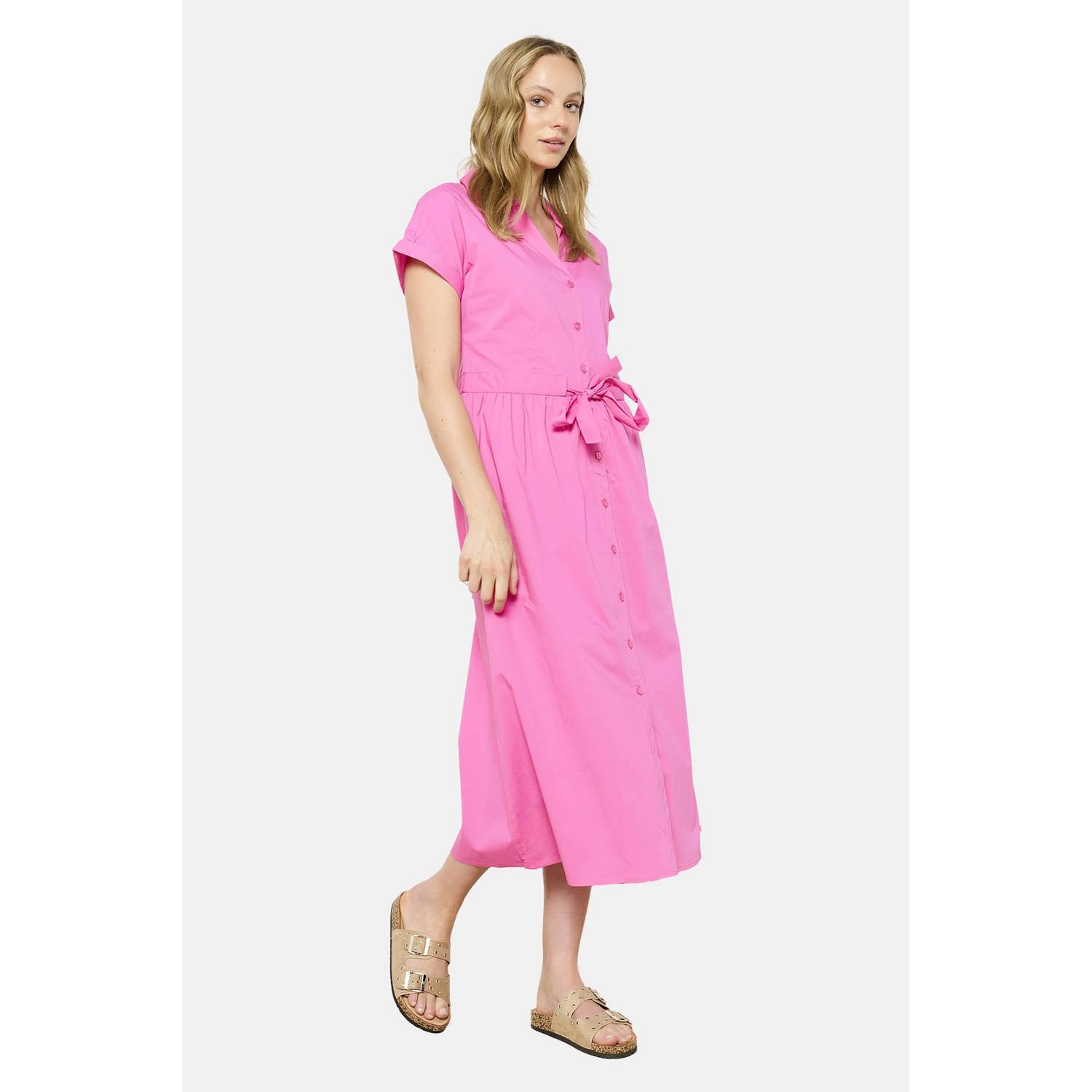 LOLALIZA blousejurk roze