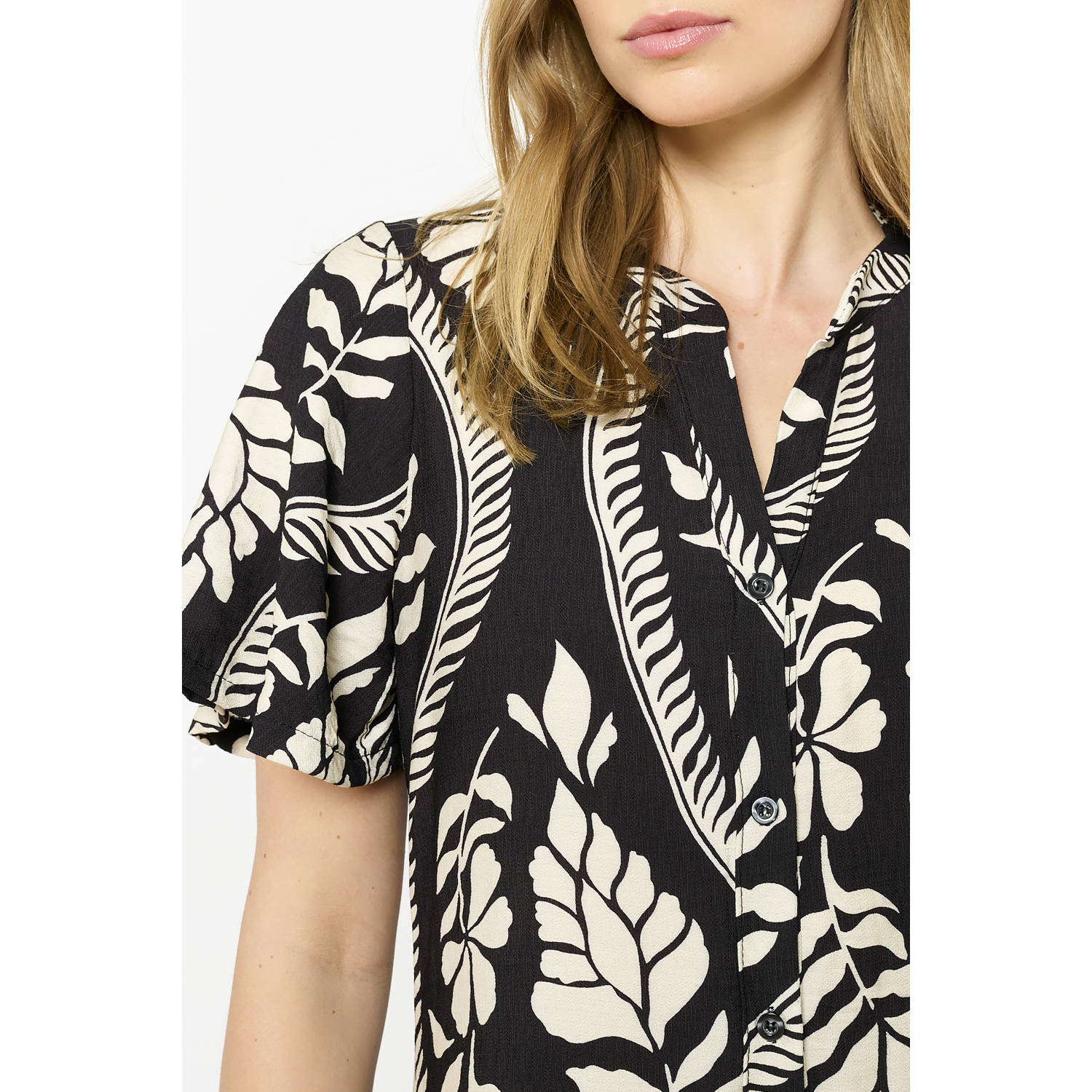 LOLALIZA blousejurk zwart