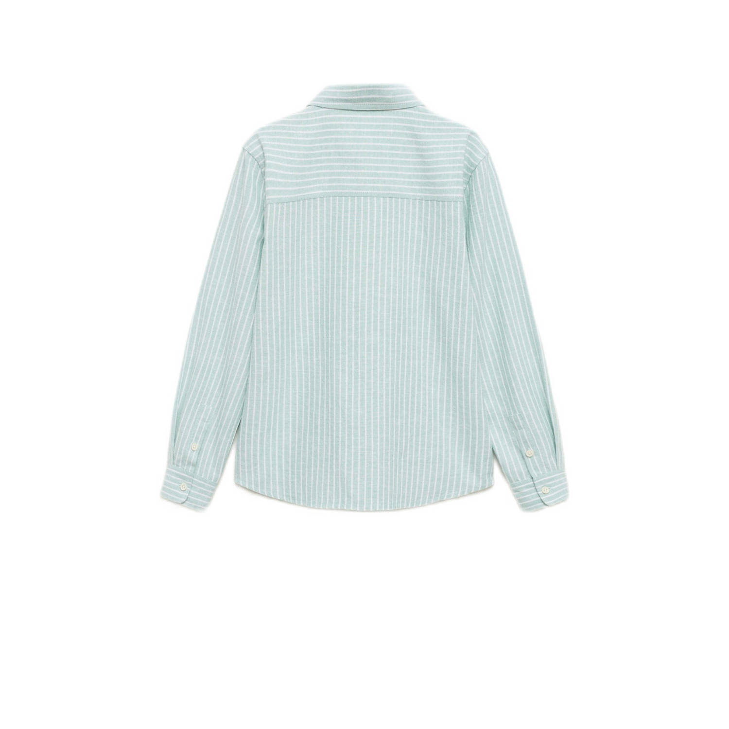 Mango Kids overhemd lichtgroen