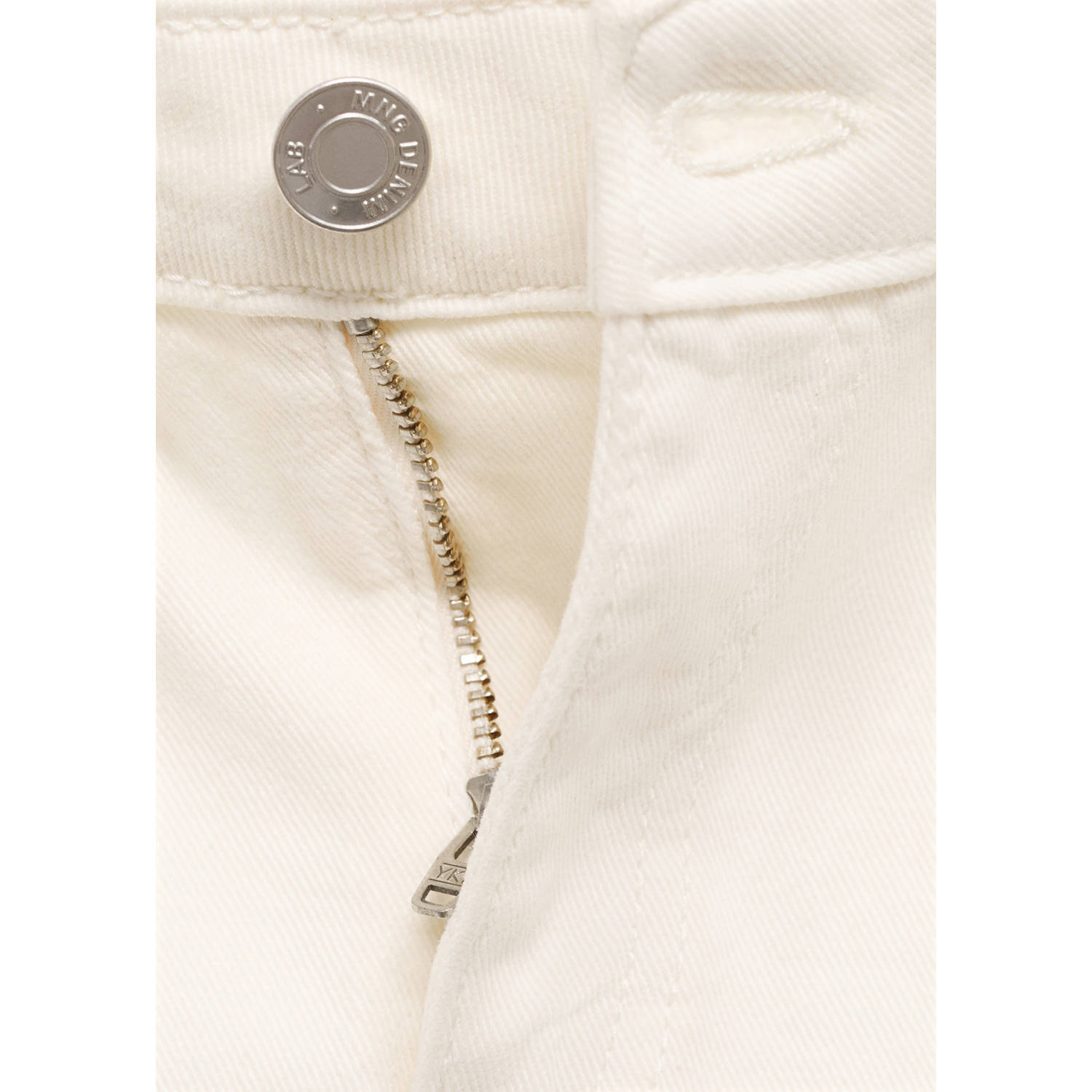 Mango Kids denim spijkerrok beige