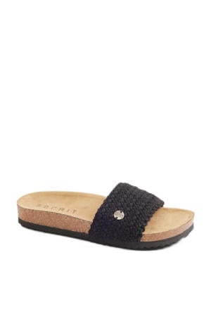 slippers zwart
