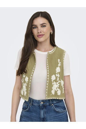 gilet kaki