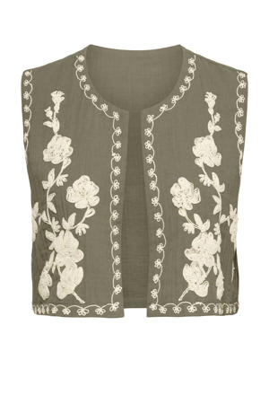 gilet kaki