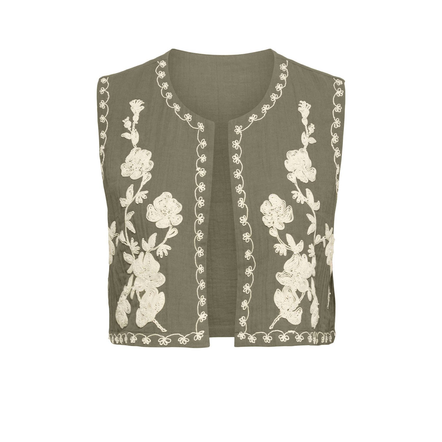 JDY gilet kaki
