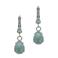 Otazu gold plated oorbellen met Swarovski kristallen Classic Agave Ignite